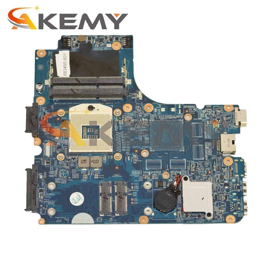 Материнская плата для ноутбука HP ProBook 4440S 4441S 4540S 4740S материнская 11243-1 с ЦП VGPU -