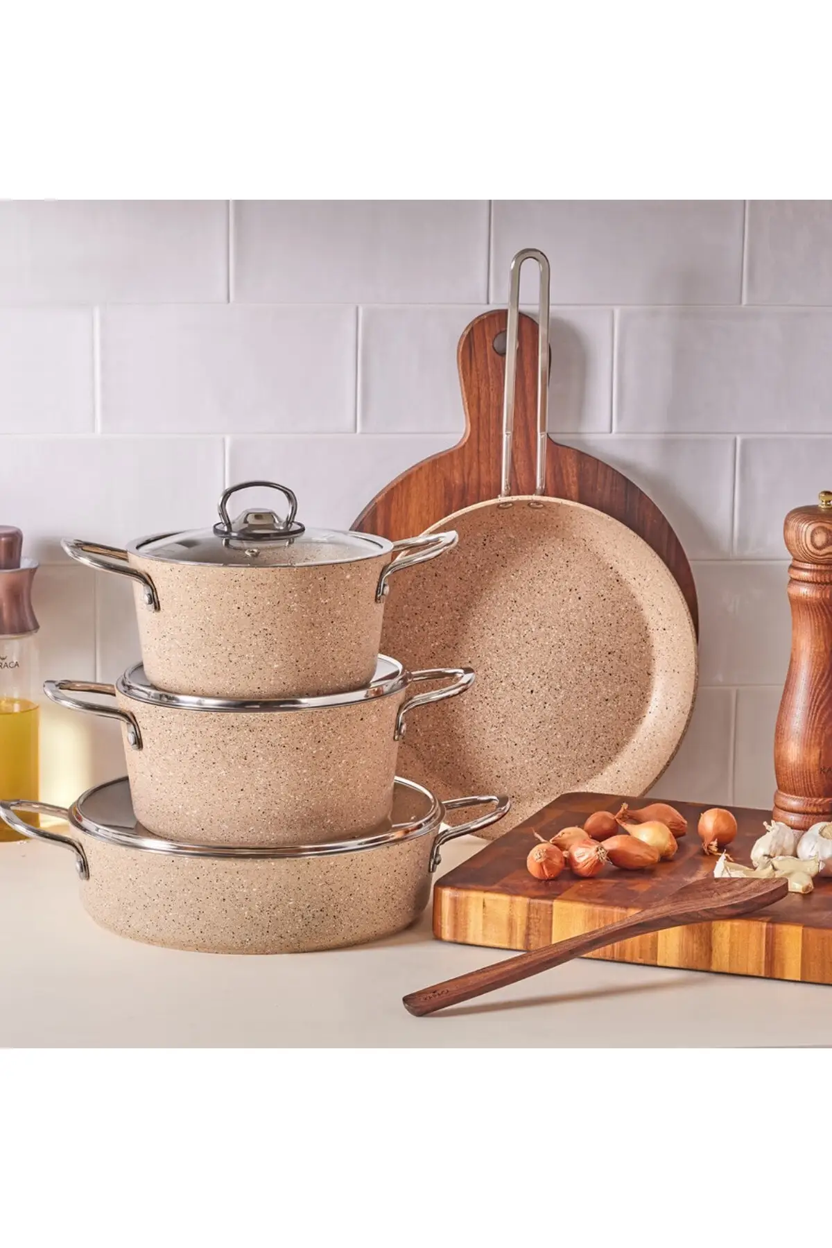 

Biogranit Panama Coffee 7 Piece Cookware Set