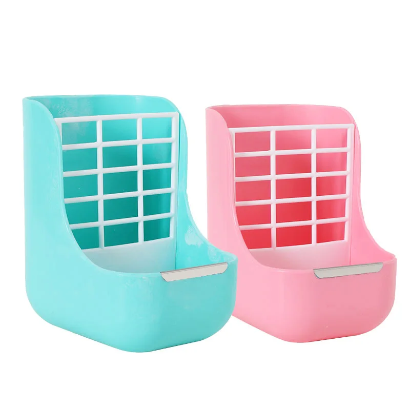 

Мисочка с фигуркой кролика два в одном, рамка для кроличьей травы, фиксированная детская коробка для кормления, товары для домашних животных