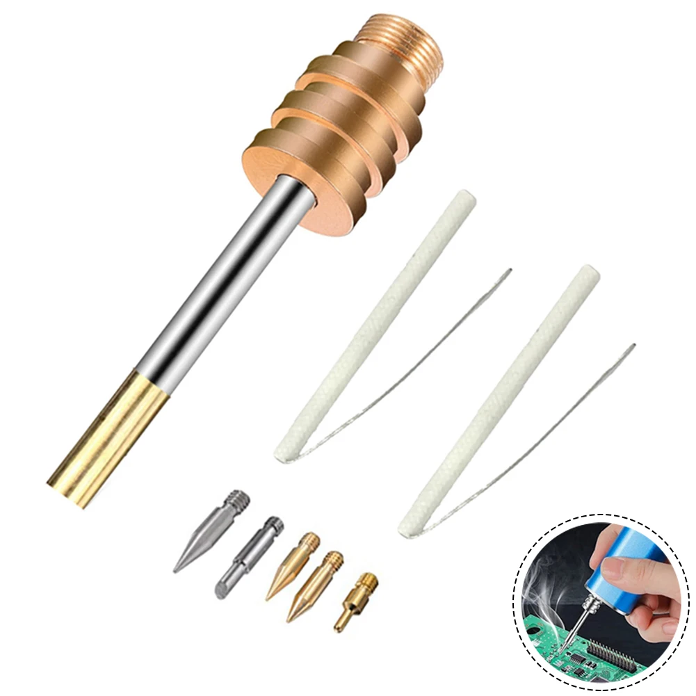 

510 Interface Soldering Iron Tip Mini Portable USB Soldering Iron Tip Welding Rework Accessories Tool Parts 15W Weldind Tools