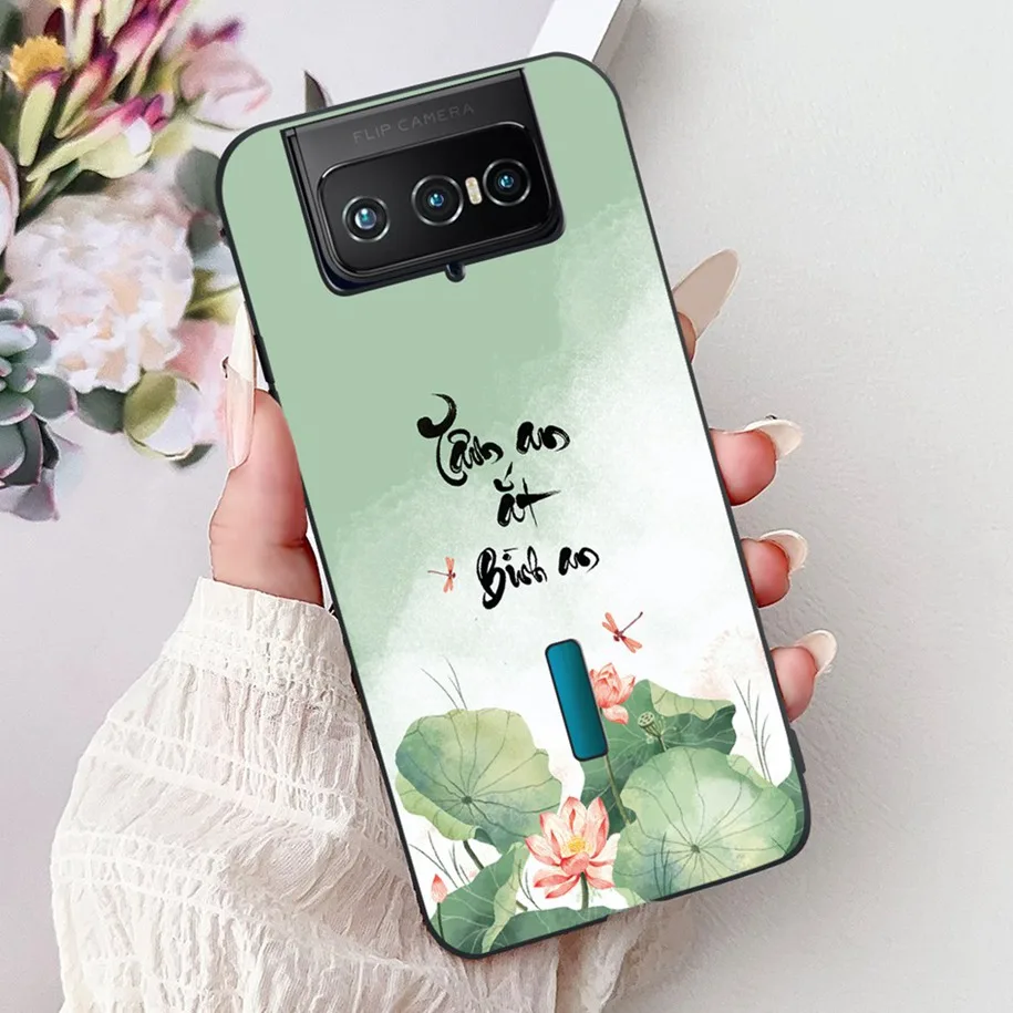 Для Asus Zenfone 7 Pro ZS671KS чехол модный цветочный мрамор мягкий силиконовый чехол для Zenfone 7 ZS670KS Capa I002D I002DD сумки для телефонов (art.: 3920d165dde36) - 3920d165dde36