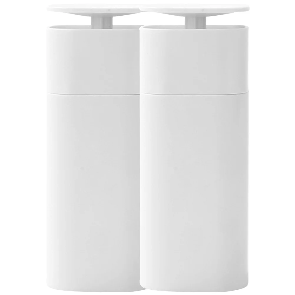 

2 Pcs Lotion Bottle Skincare Makeup Refillable Push Bottle Pump Bottle Shampoo Pump Dispenser Abs Soap Dispenser Bottle Travel