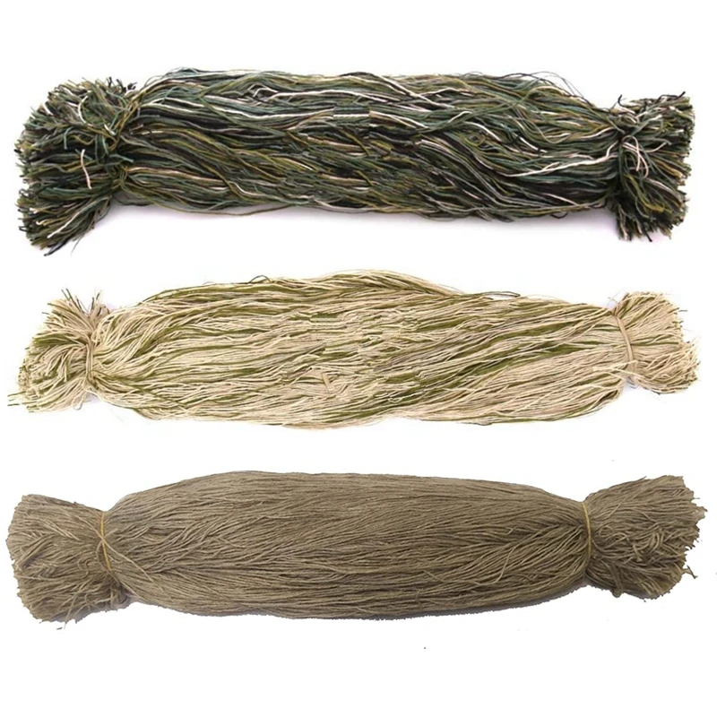 

Ghillie костюм из легкой синтетической пряжи для создания костюма Ghillie/камуфляжного костюма