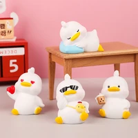 duck ornament car accessories interior objects cute little yellow duck doll decoration for car goods auto products supplies