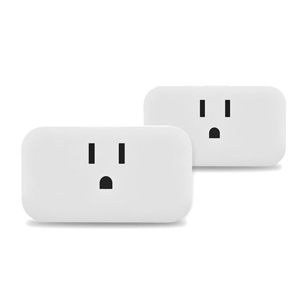 

Смарт-Розетка Wifi Таймер Пульт дистанционного управления 110-240 в 2000 Вт для дома и офиса