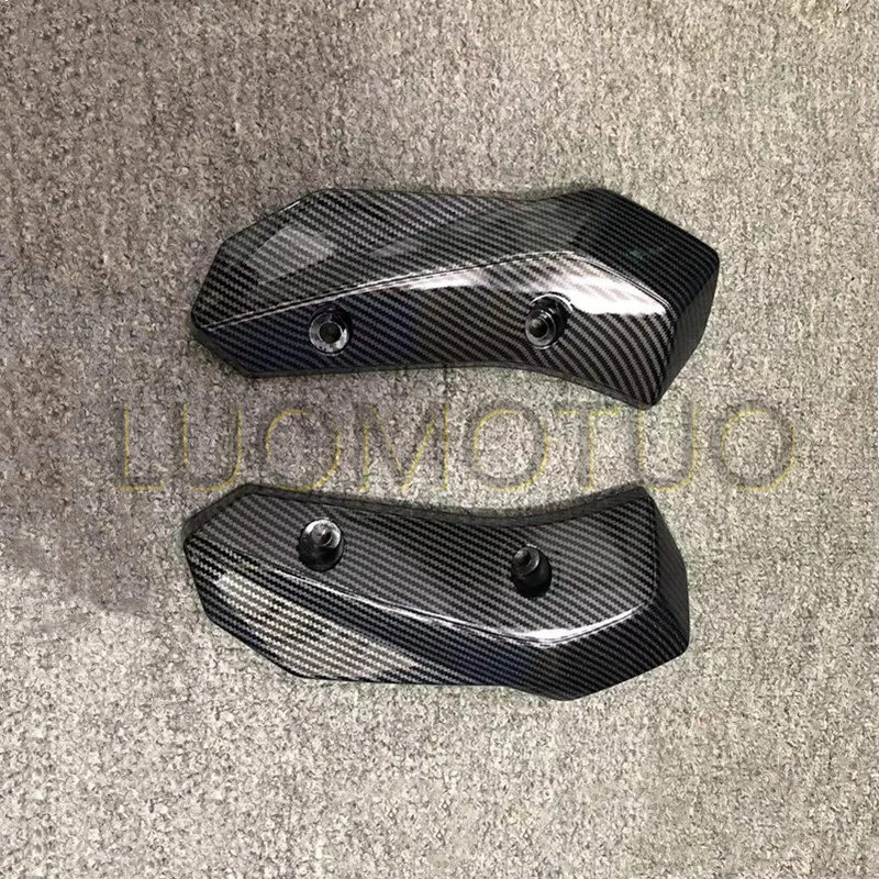Чехол для радиатора из углеродного волокна, защита для радиатора, боковая крышка, обтекатель, подходит для YAMAHA MT07 FZ7 MT-07 2012-2017