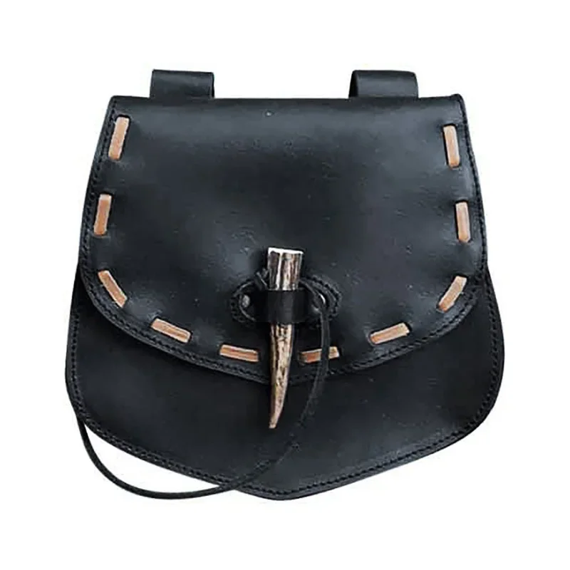 Поясная Сумка в средневековом стиле эпохи Возрождения винтажная кожаная сумка