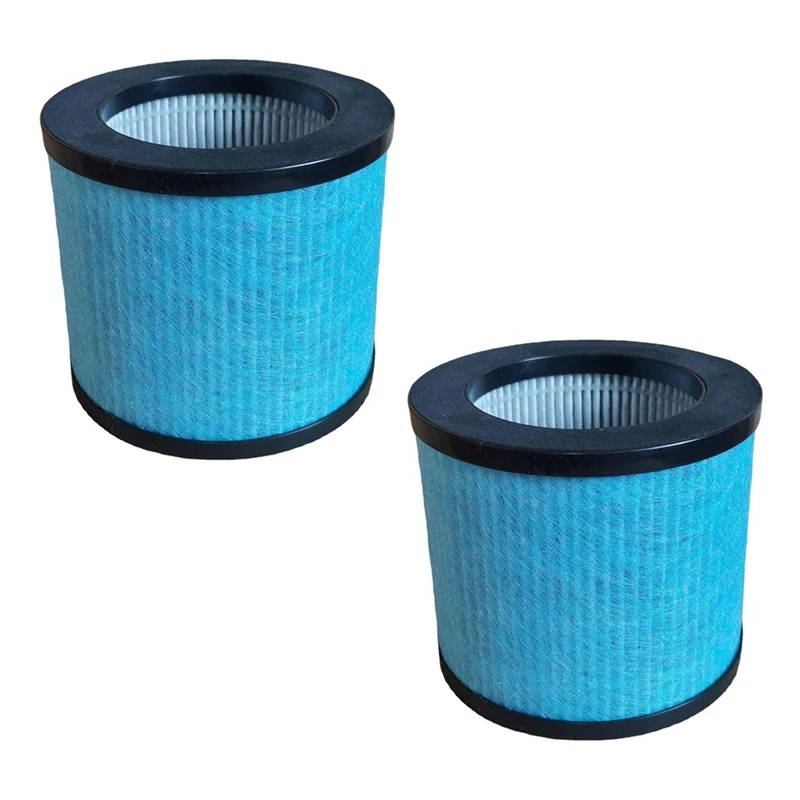 

2PCS HEPA Filter Spare Parts For TOPPIN TPAP002 Air Purifier Comfy Air C1, 4-In-1 H13 True HEPA Air Purifier