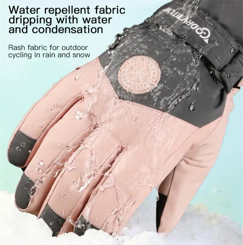 

Unisex Touchscreen Winter Thermal Warm Full Finger Gloves for Cycling Bicycle Bike Ski Outdoor Camping Hiking Bike accessories
