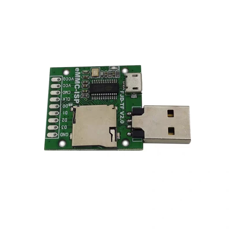 USB высокоскоростной 2 0 AU6438BS кардридер Flycable 3 + 1 С мини микро интерфейсом карта
