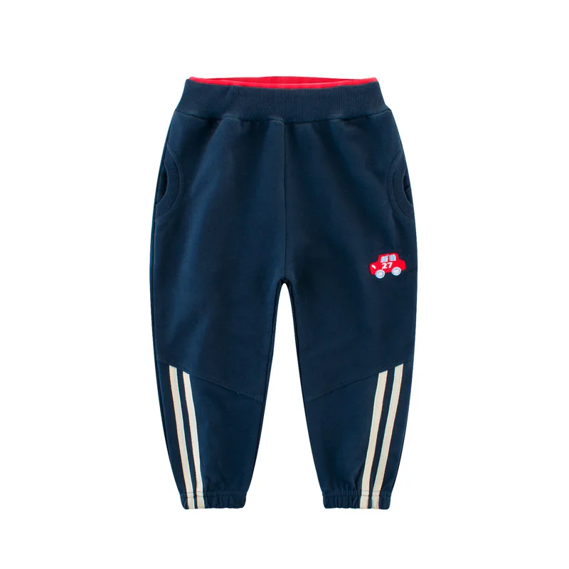 

2-9y Autumn Winter Side Stripe Cotton Harem Pant Children Full Length Sprots Pants for Boys Sweatpants for Kids Child
