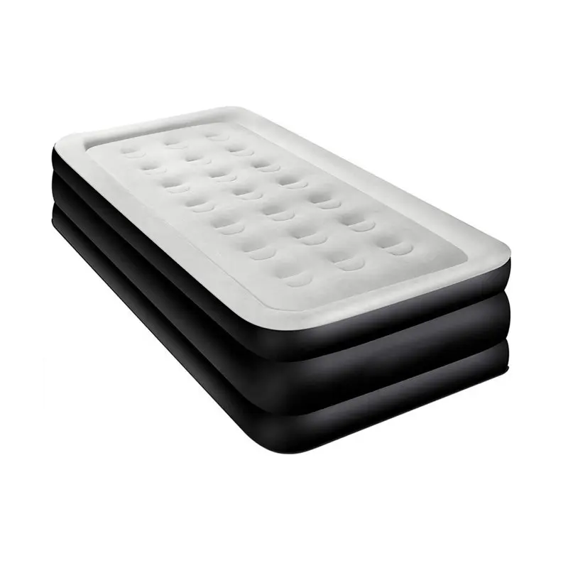 

Inflatable Twin Size Air Mattress Inflatable Air Bed with -in Camping Inflatable Air Mattress Thickness Folding Air Cushion Outd