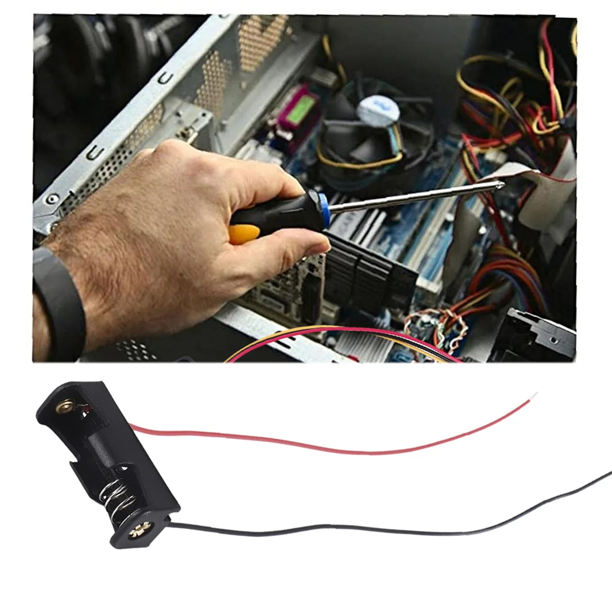 5 шт. держатель-зажим для аккумулятора 23A A23 12 В