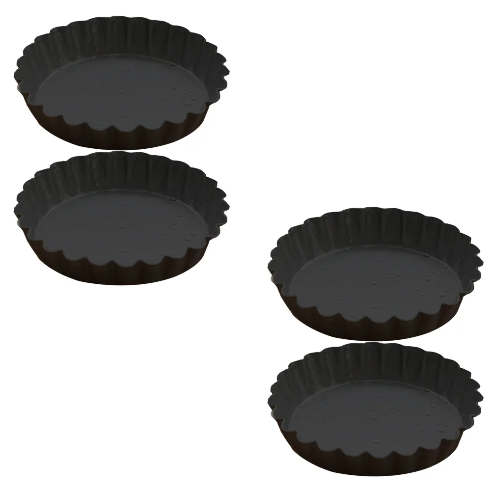 

Quiche Pan Baking Dish Tart Mini Inch Removable Bottom Pans Deep Tiny Pie Mold