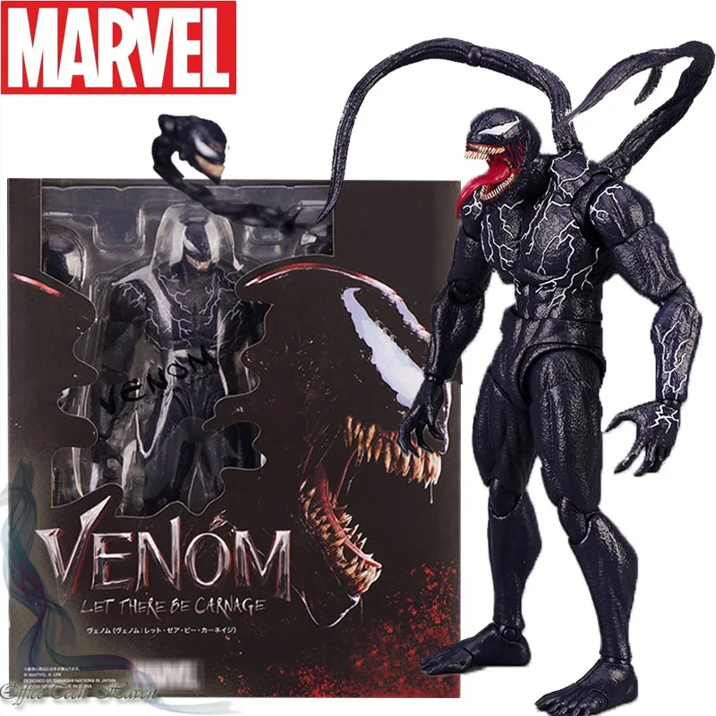 Фигурка SHFiguarts Venom Shf 2 Let There Be Carnage аниме-фигурка модель Коллекционная игрушка