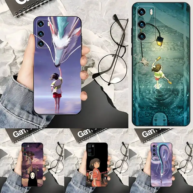 

Spirited Away Anime Phone Case Fundas For Honor 30 V30 7A Pro 20 V20 10 Lite 9 8A 8X 8S 9X 9C 10I 20I 20s Psmart Z Shell