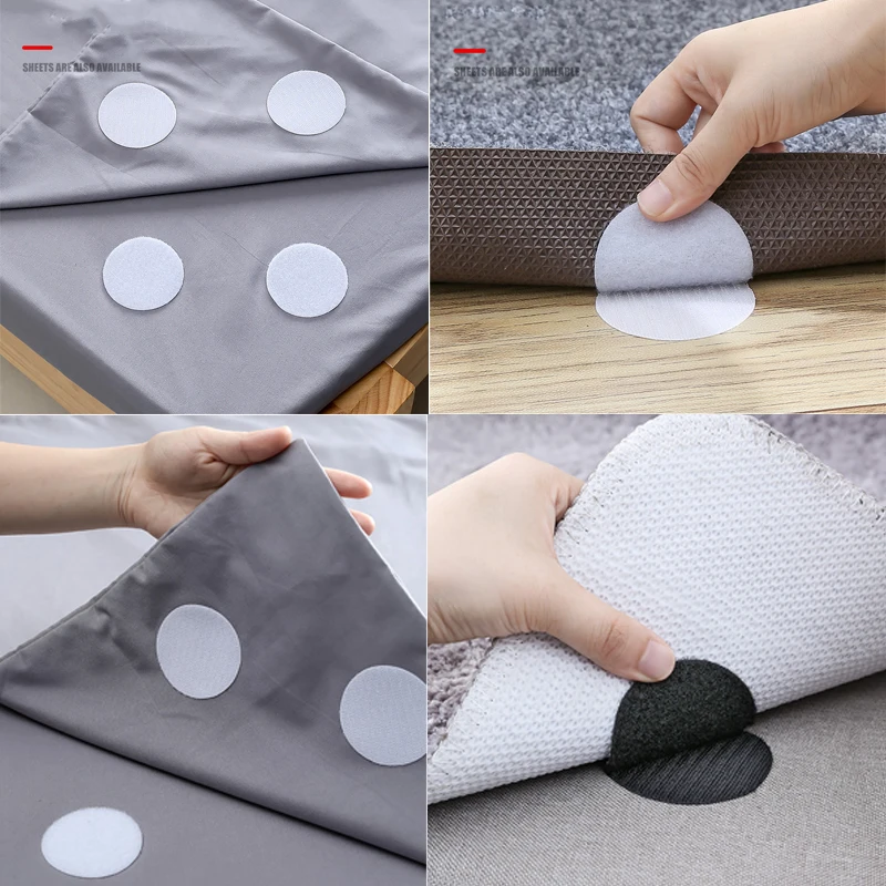 Самоклеящаяся лента для крепления простыней диванов наклейки &quotточки&quot 3