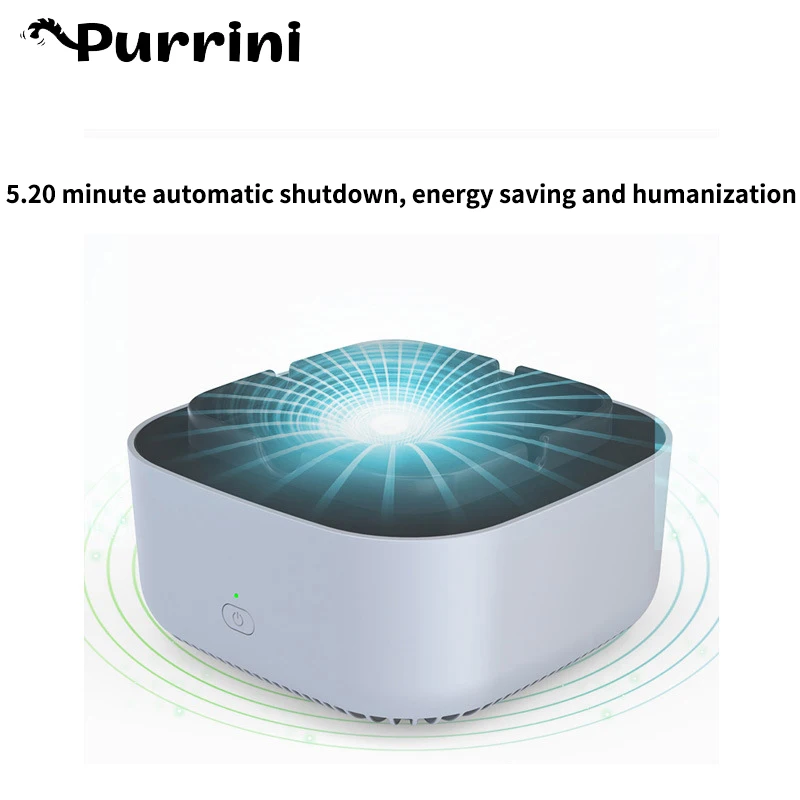 

Smokeless Ashtray With Air Purification Function Air Purifier Anti Second-hand Smoke Ashtray Automatic Smoke Removal Ashtray