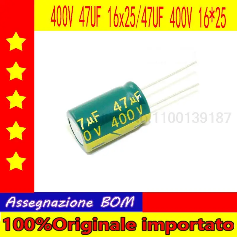 

100pcs/lot ( 450V 68UF 13x50 68UF 450V 13*50 )(400V 47UF 16x25 47UF 400V 16*25