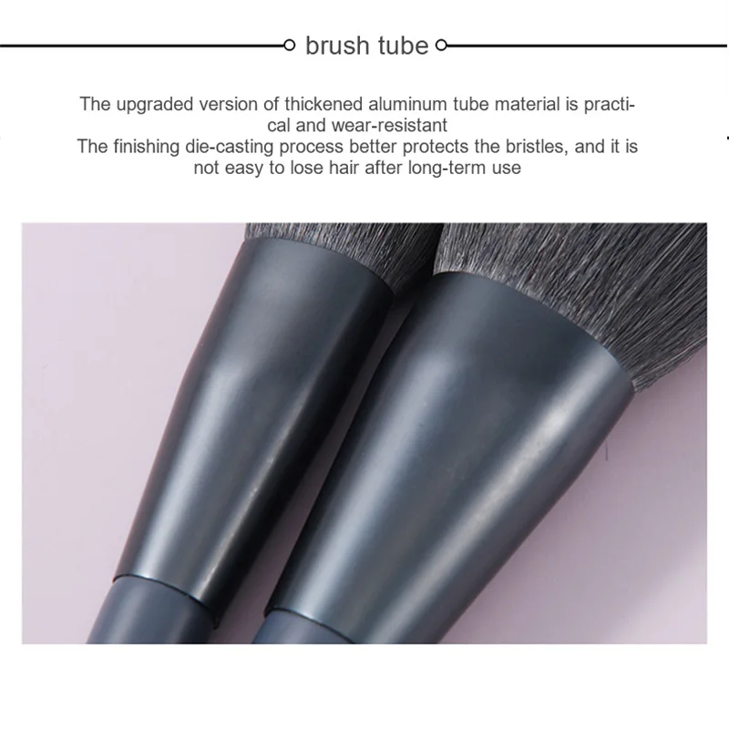 Набор кистей для макияжа кисти теней румян ресниц спиральные бровей подводки