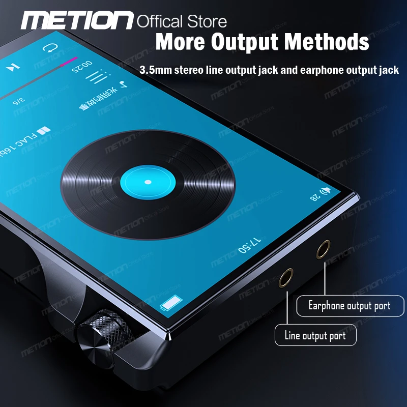 Mp3-плеер с IPS-экраном 4 0 дюйма Hi-Res Bluetooth DSD декодирование без потерь MQA DAP DAC Hi-Fi