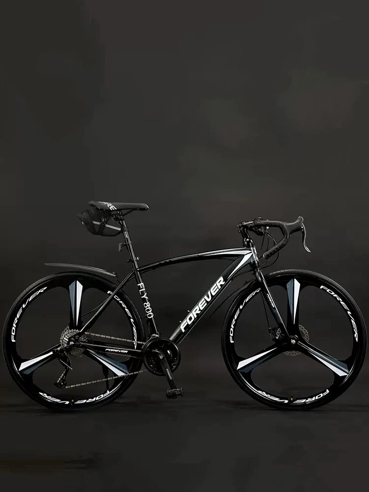 

Дорожный велосипед с гидравлическим дисковым тормозом из высокоуглеродистой стали, от 27 до 30 скоростей, гоночная ветровка, новейший велосипед для фитнеса на открытом воздухе
