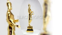 high quality ancient architect custom figurine awards metal souvenir honor trophy