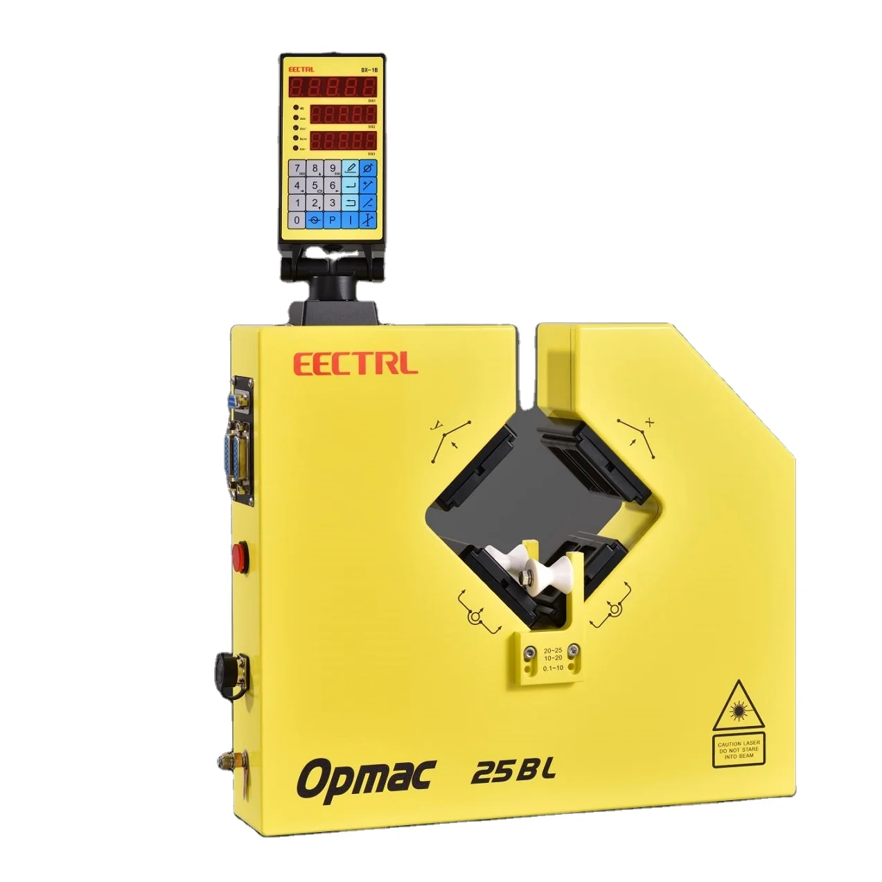 

laser diameter measuring instrument Opmac-25BL3, Dual Axis, Compact Structure, Non-Contact, High Accuracy, Long Life-time