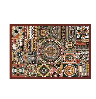 Прямоугольный ковер в клетку абсорбент гостиная спальня коврик для украшения