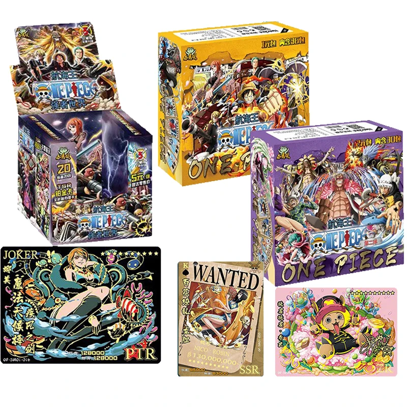 Новинка цельный японский аниме Редкие карточки коробка Luffy Zoro нами и Чоппер Bounty