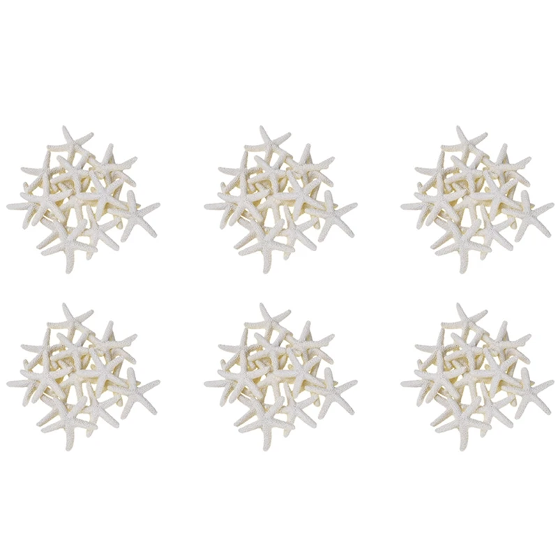 

90 Pieces Creamy-White Pencil Finger Starfish For Wedding Decor, Home Decor And Craft Project