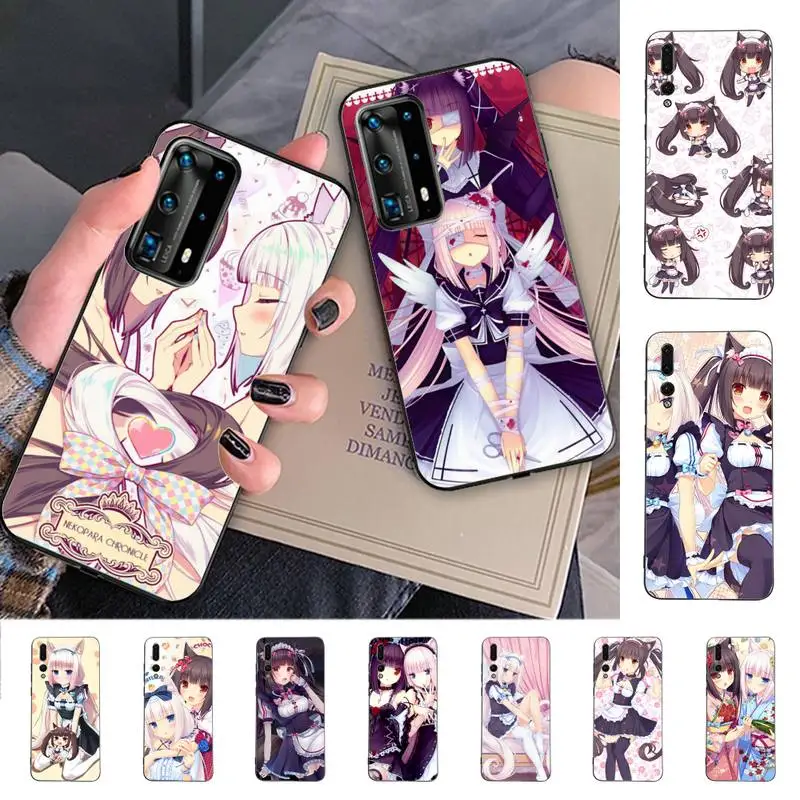 

Chocola Nekopara Phone Case for Huawei P30 40 20 10 8 9 lite pro plus Psmart2019