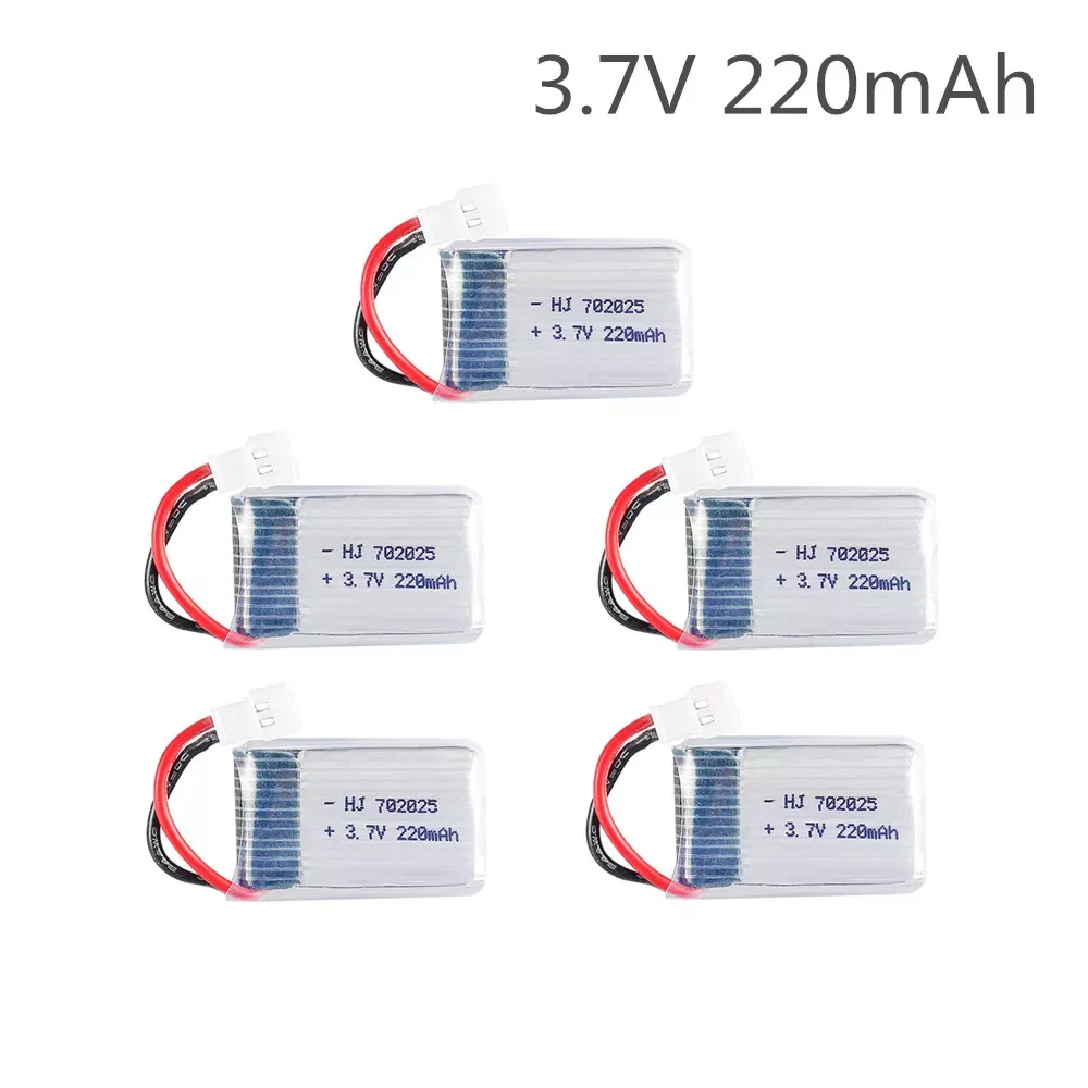 

Lipo Battery 3.7V 220mAh for Syma X4 X11 X13 Remote Control Helicopter 3.7V lithium battery Aircraft model 752025