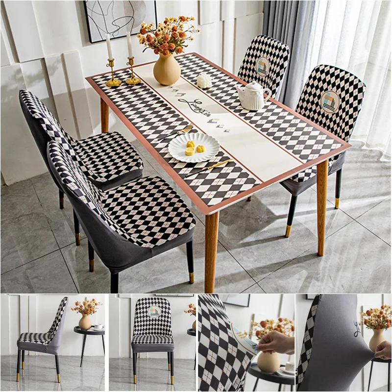 

1/2/4/6 шт., эластичные чехлы для стульев