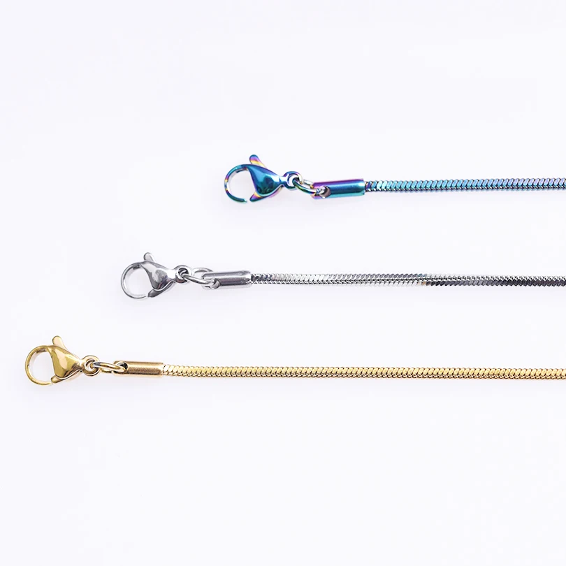 Модное ожерелье из нержавеющей стали для мужчин и женщин классическое ювелирное