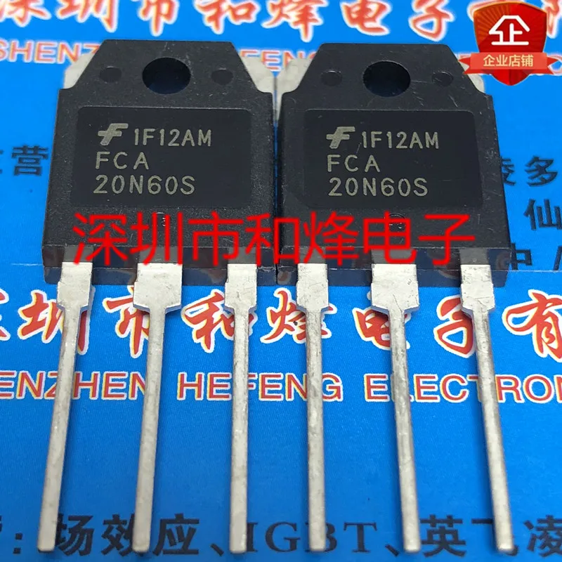 

5PCS-10PCS FCA20N60S TO-3PP 600V 20A NEW AND ORIGINAL ON STOCK
