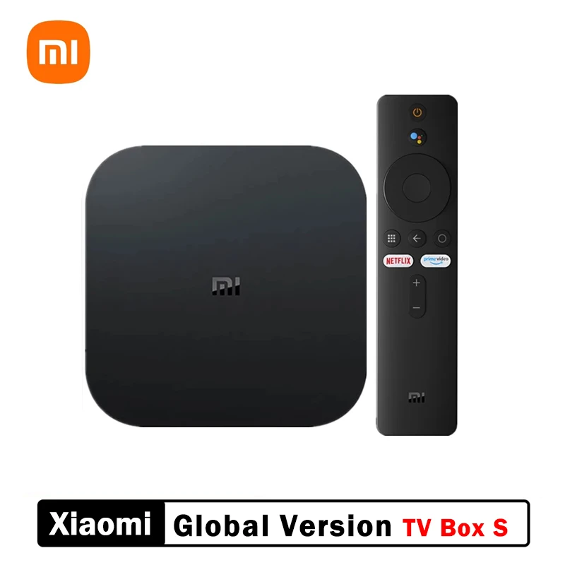 

ТВ-приставка Xiaomi Mi TV Box S 4K Ultra HD Android TV 9,0 HDR 2 ГБ 8 ГБ WiFi DTS многоязычный смарт-приставка Mi Box S медиаплеер