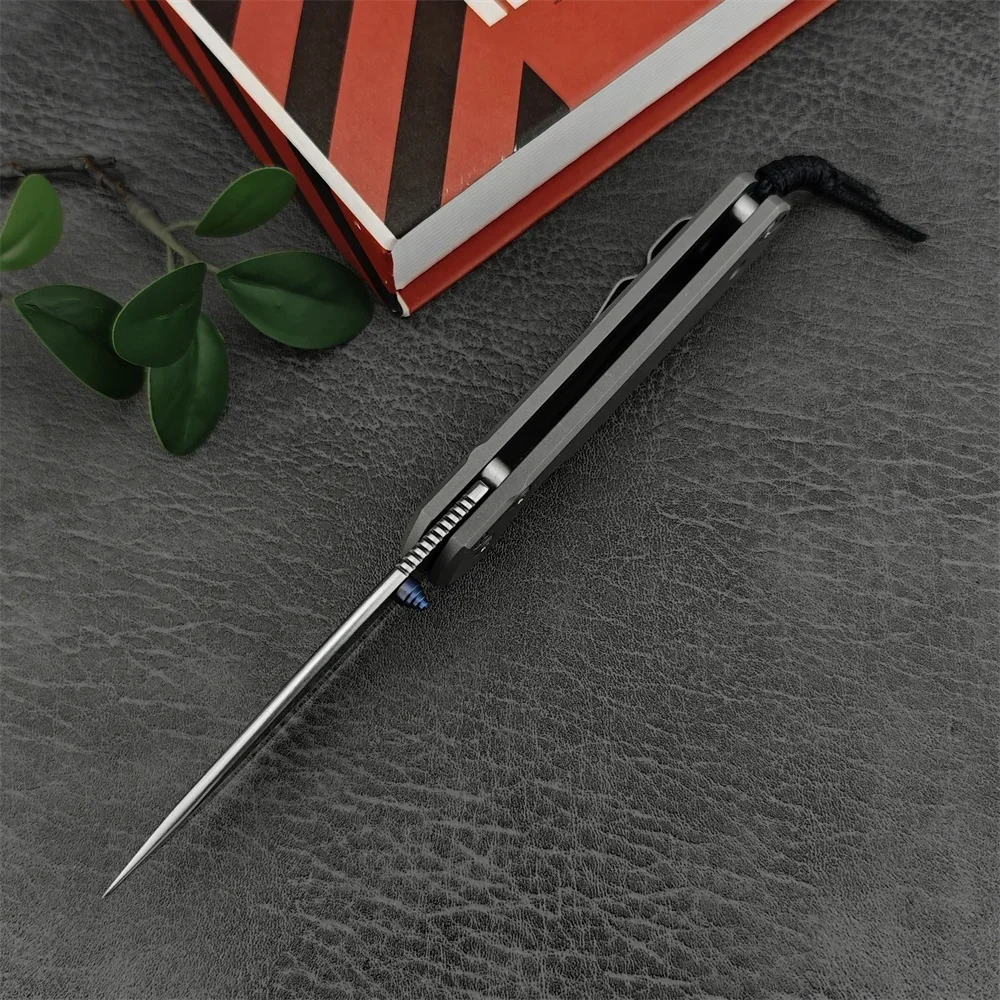 Складной карманный нож Chris Reeve D2/440C лезвие из титанового сплава/420 стальная ручка