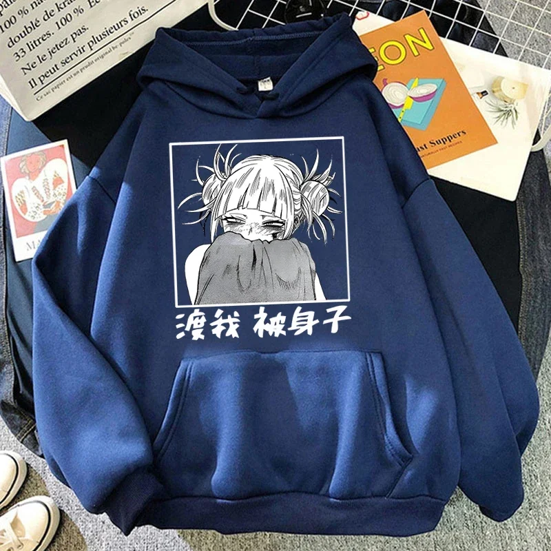Новинка толстовка с капюшоном принтом аниме hiiko GGA Осень-зима для женщин и мужчин