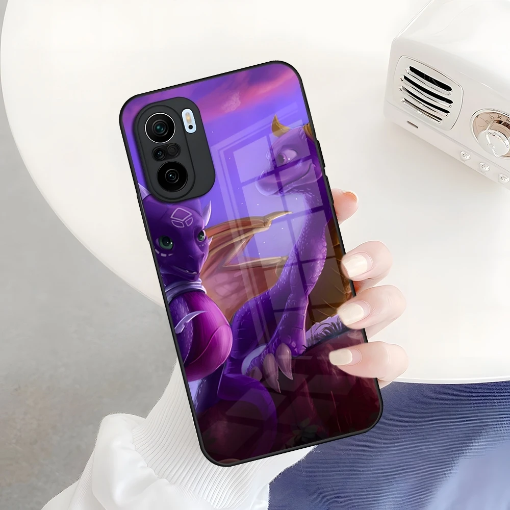 Фото Чехол для телефона Game S-Spyro the D-Dragon для Xiaomi 17 Redmi Note 15 13 14 T Pro Plus Ultra 4G 5G, стеклянный чехол №4