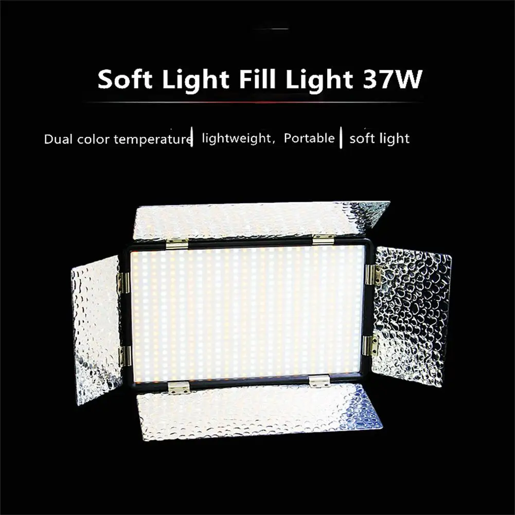 

Portable LED Lights Panel 520 Beads Professional Photography Lighting Camera Photo Studio Fill Lamp For Youtube Tik Tok Vlog