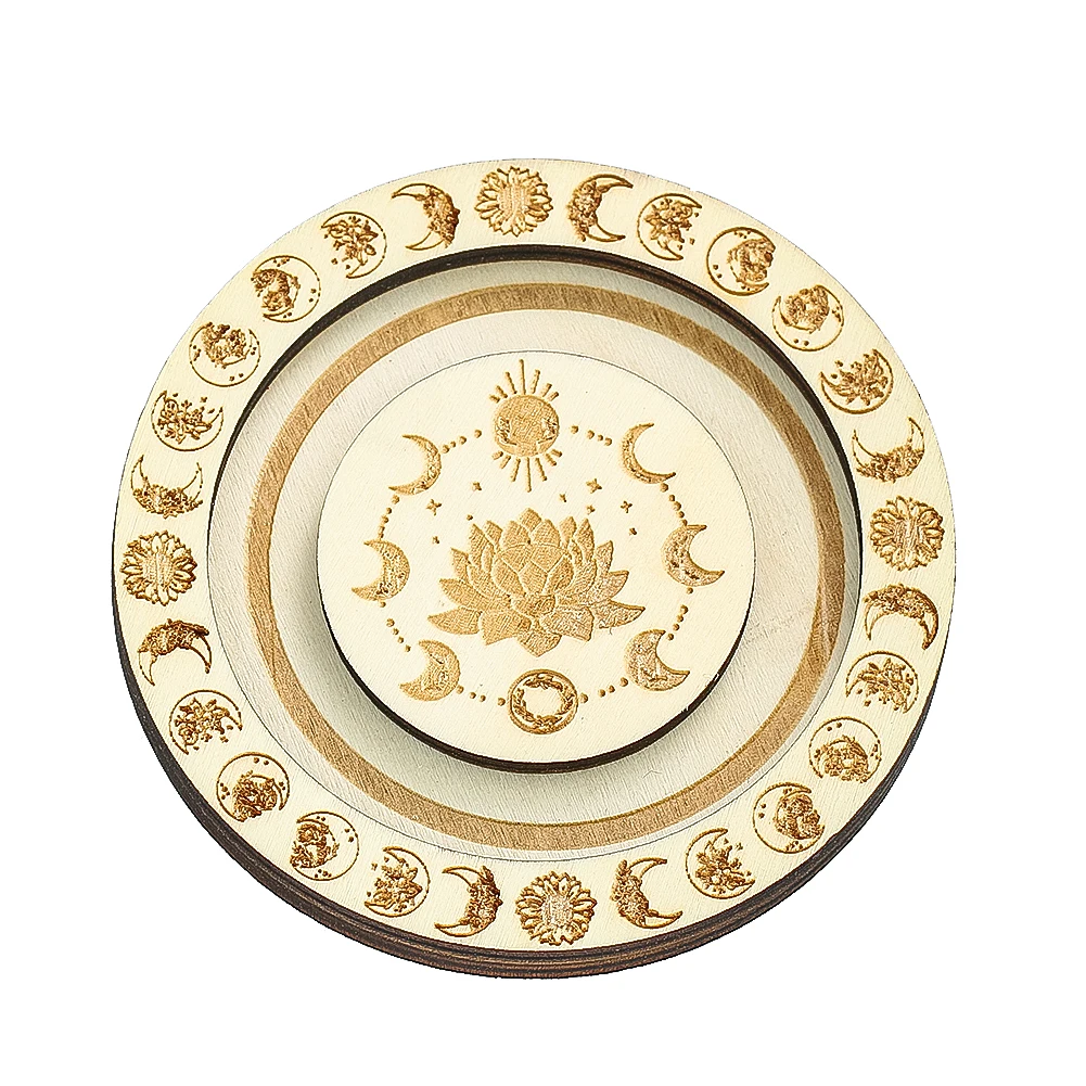 Деревянный поднос для украшений 