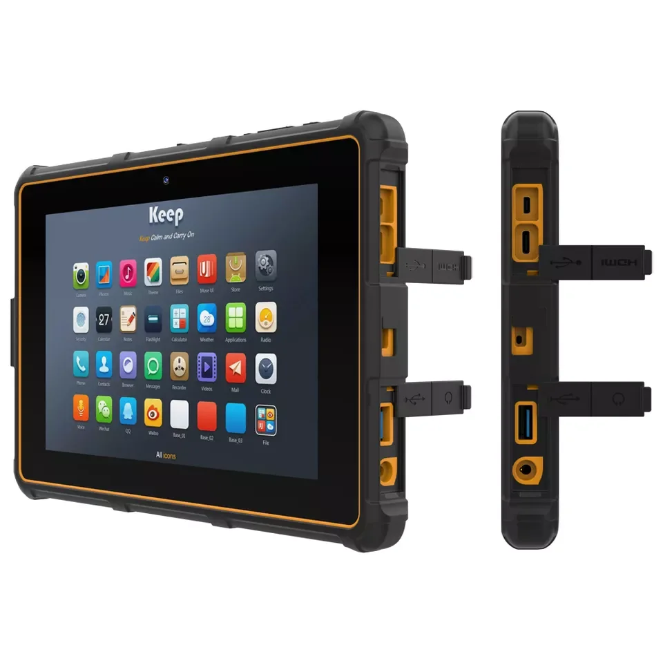 

Cheap 8inch Touch Screen Android 11 OS Rugged Tablets PC Industrial Computer NFC 2D QR Scanner Fingerprint Reader Tablets Phone