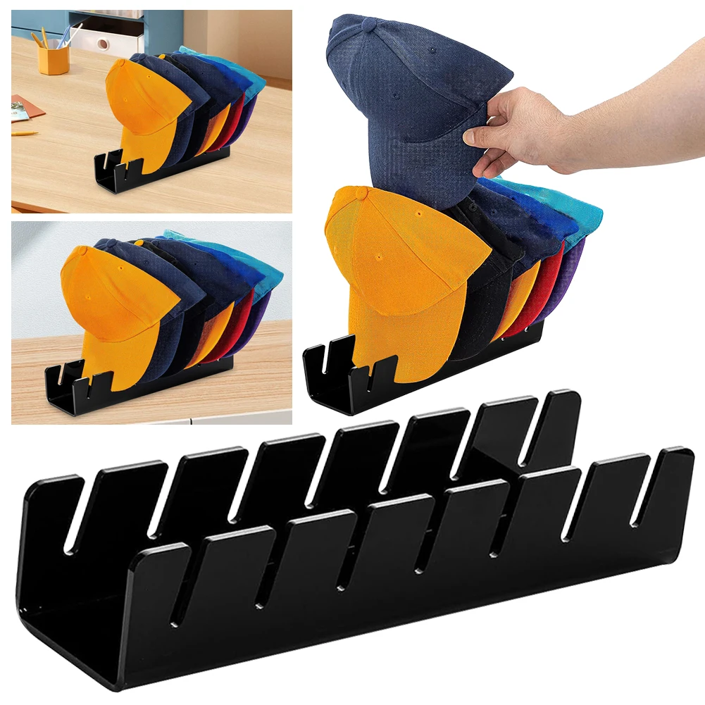 Акриловая вешалка для шляп Alloet хранения бейсбольных кепок