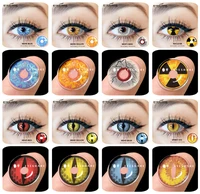 Color Contact Lenses Year Color Lens Eyes Cosplay Anime Accessories Cosmetics Colored Contacts 2pcs Eye Contacts Contact Lenses