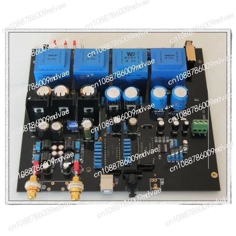 Коаксиальный оптический USB-декодер без чипа TDA1541 L1541DAC Gold новейший