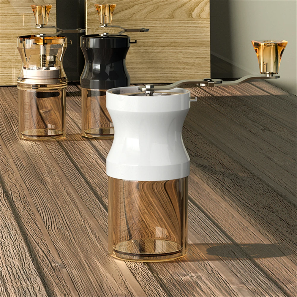 Ручная кофемолка портативная прижимная машина из нержавеющей стали для наружной