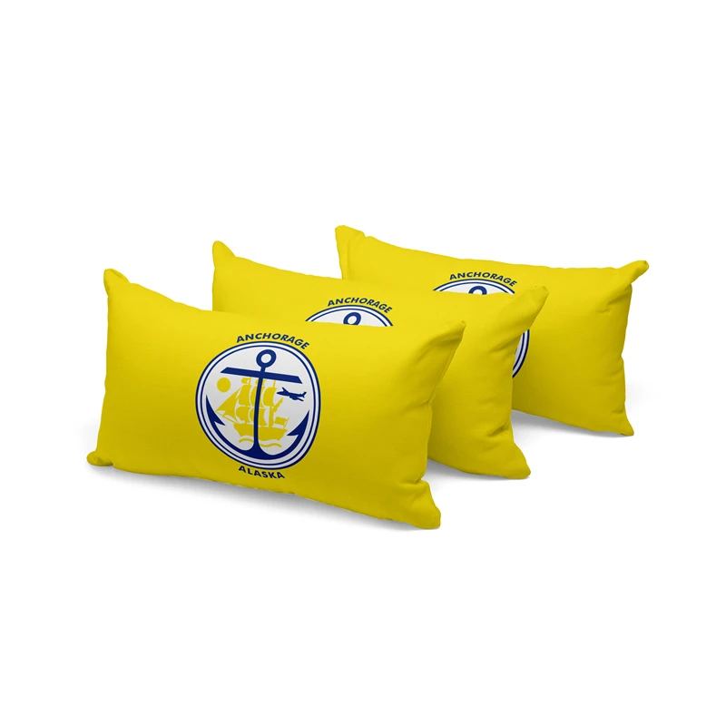 Gaslight Gatekeep GirlbossKiss Anchorage прямоугольные наволочки