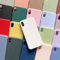 candy color silicone phone case on for xiaomi redmi note 10 9 9 8 pro 10s 9s poco f3 x3 nfc 10 10t 11 lite ultra slim soft cover