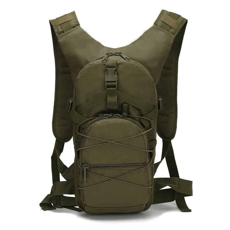 

15L 800D Oxford Ultralight Tactical Backpack Military Hiking Bicycle Rucksack Outdoor Sports Shooting Light Cycling Climbing Bag